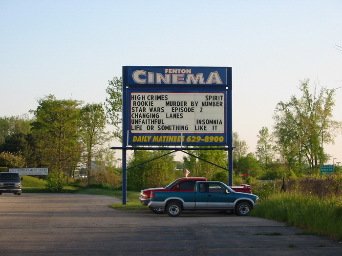 Fenton Cinema - May 2002